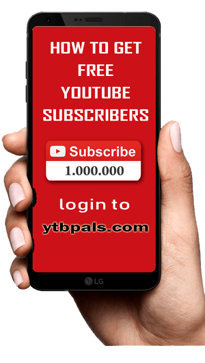 Get Free Youtube Subscribers with ytbpals
